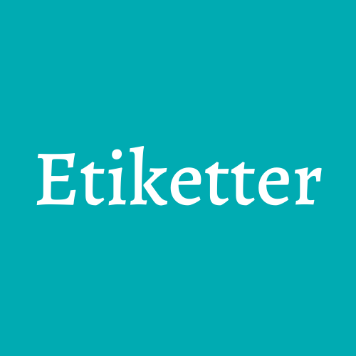 Etiketter