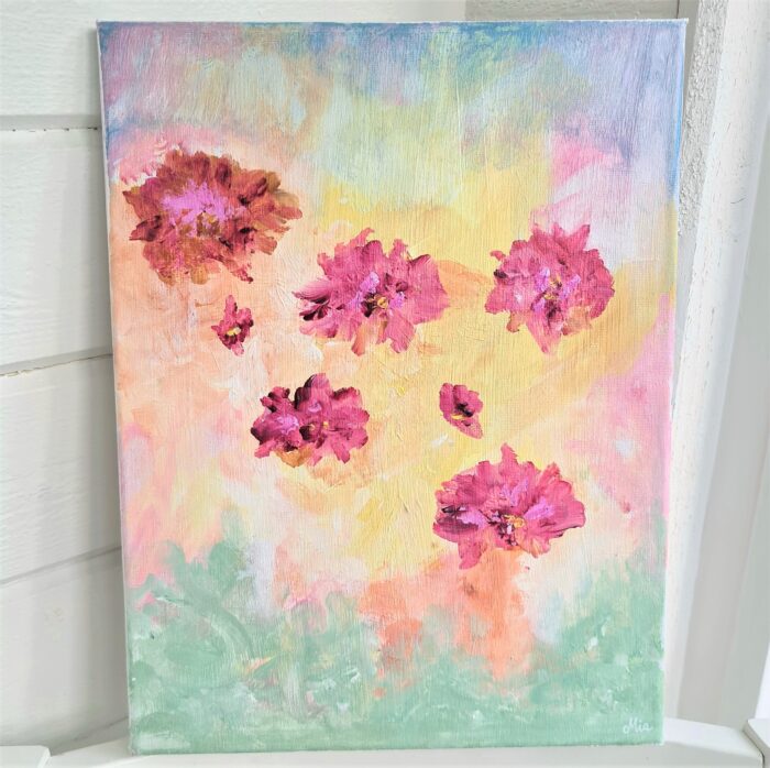 Summer flowers - originalmålning
